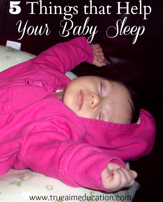 5 things that help baby sleep