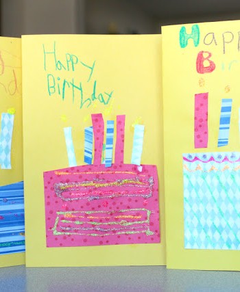 homemade birthday cards for kids