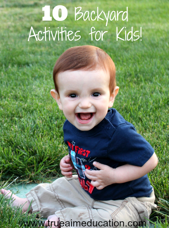 Backyard activities for kids