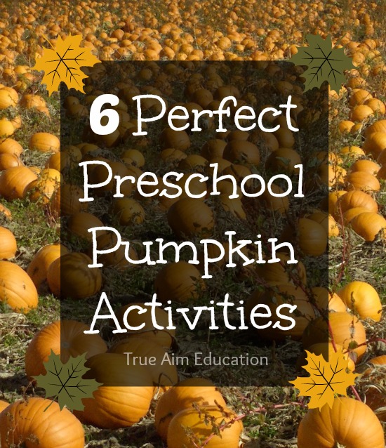 6 preschool pumpkin activities