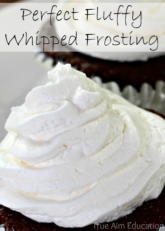 Perfect Whipped Cream Frosting