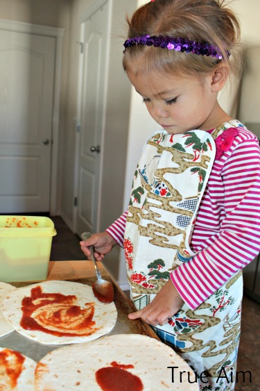 cooking with kids pizza
