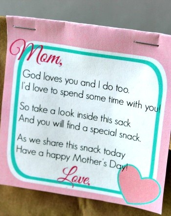free mother's day gift printable