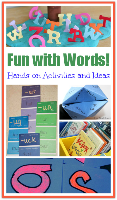 word activities and games
