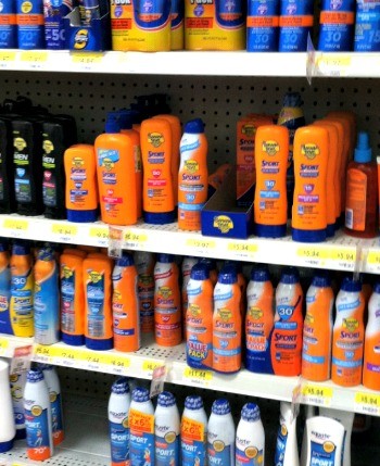 banana boat sunscreen