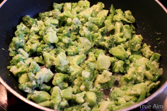 broccoli for quiche