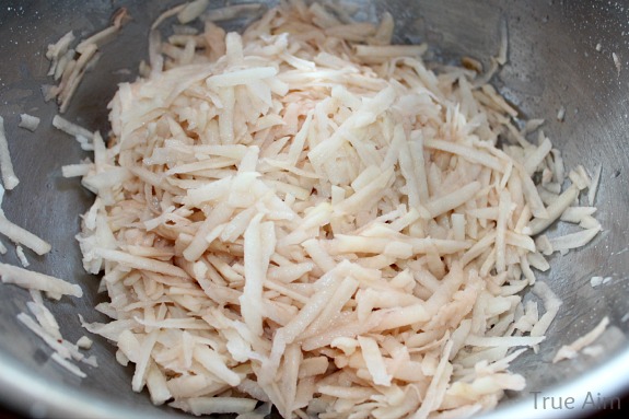 shredded potato crust for quiche