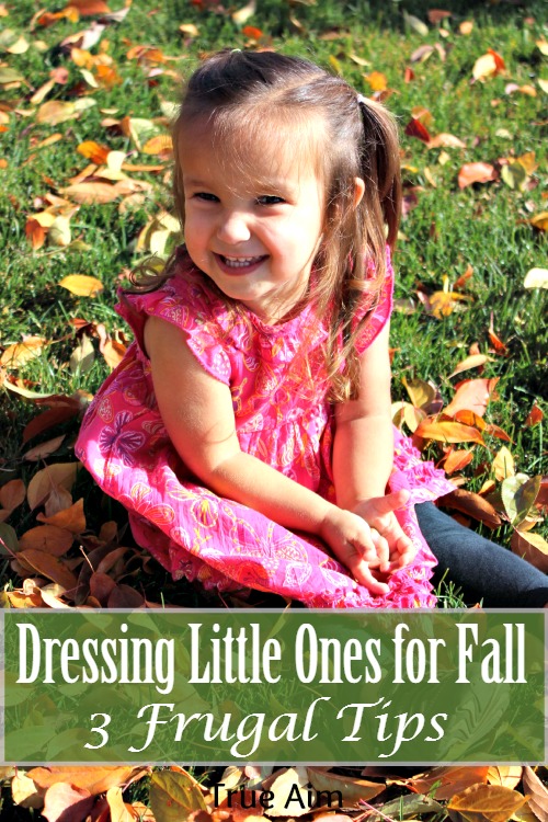 frugal tips for dressing children for fall