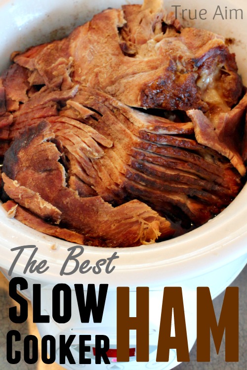 The BEST slow cooker ham you've ever had. The easiest too.
