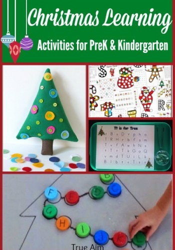 Christmas learning activities for preschool