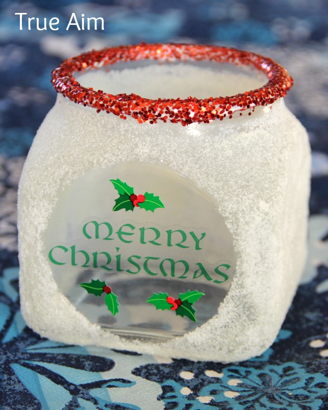 DIY Merry Christmas Candle Craft for Kids