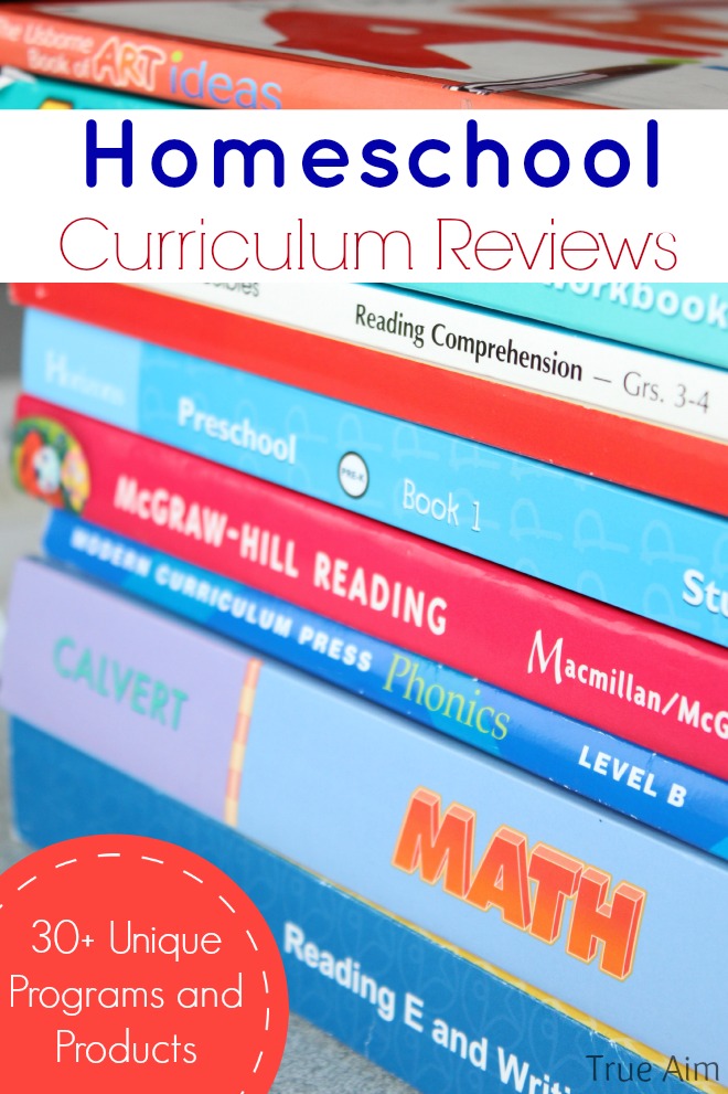 Homeschool Curriculum Reviews - 30 reviews on unique programs and products to help you homeschool