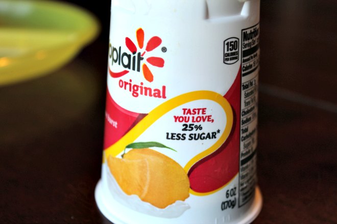 Low sugar yogurt for muffin recipe