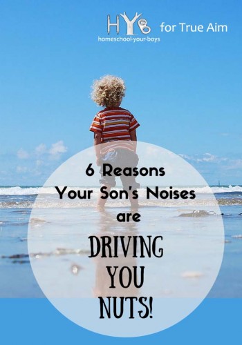 6 Reasons Your Son's Noises are Driving You Nuts!