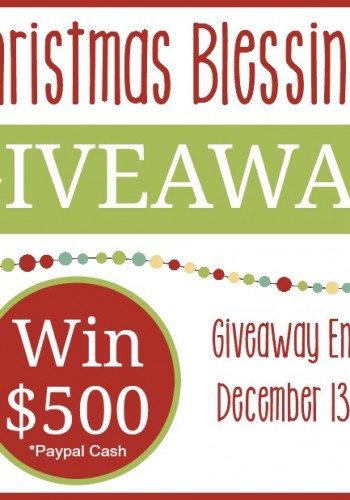 Christmas Blessings Giveaway Square