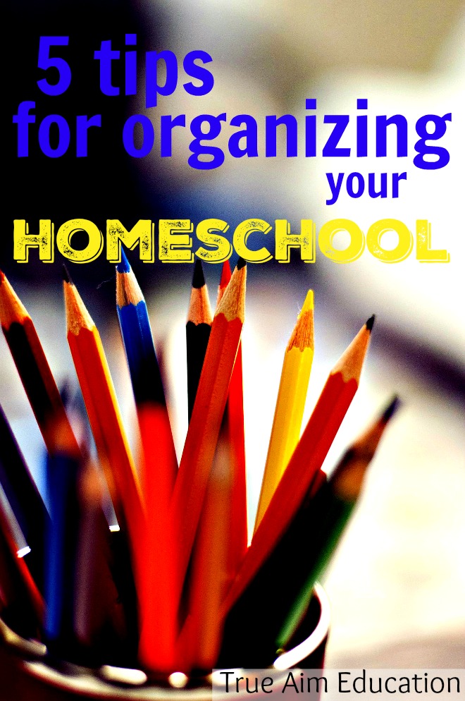 organizing your homeschool