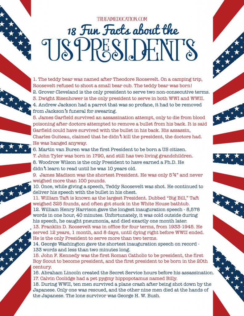List of Presidents