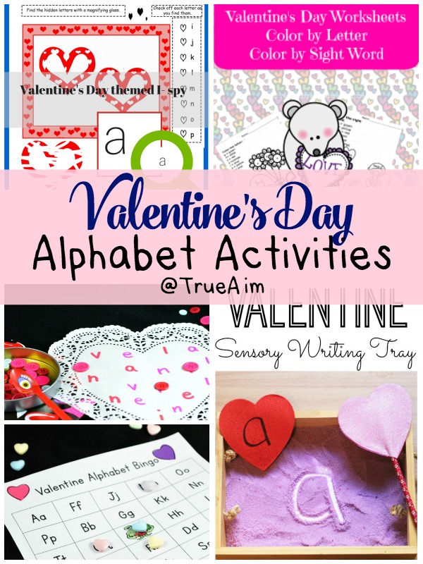 Valentine's Day Alphabet Activities
