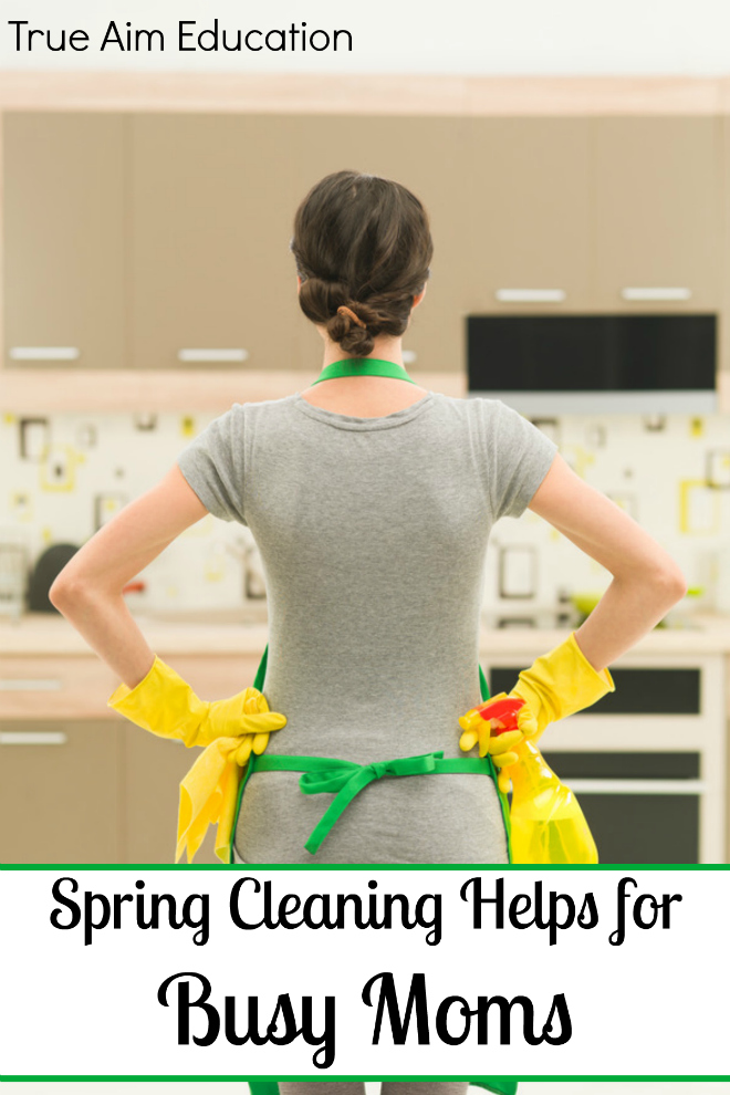 Spring Cleaning Helps for Busy Moms - By Misty Leask