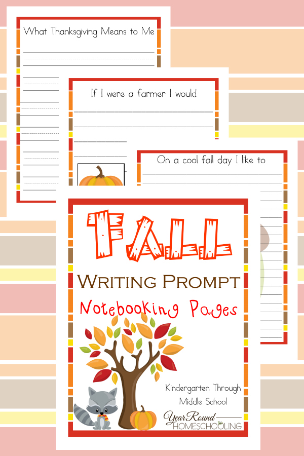 fall writing prompts, writing prompts