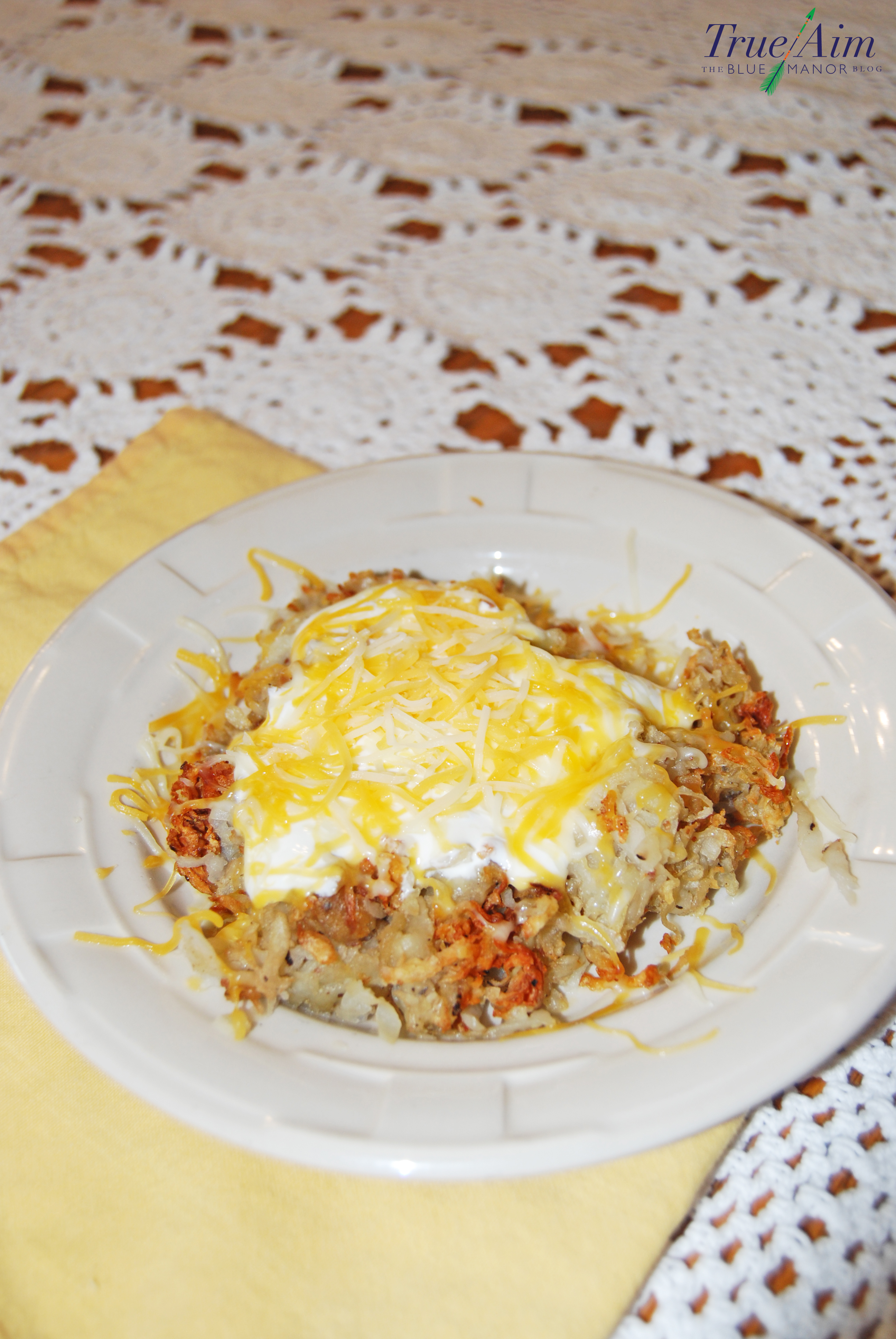 Easy hash browns with less oil and more taste!