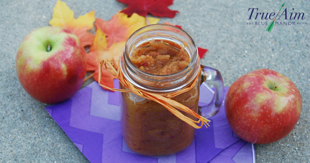 With Thanksgiving right across the corner, try this easy autumn applesauce. It has only a handful of ingredients and is ready in about 10 minutes!