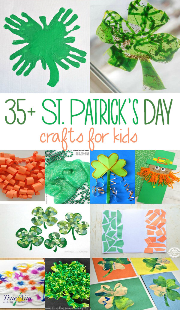 Celebrate St. Patrick's Day this year with these fun St. Patrick's Day crafts for kids!