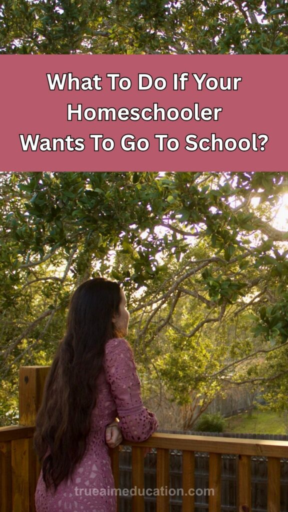 what to do if homeschool child wants to go to school what to do if homeschool child wants to go to school